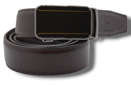 Marco Capelli Classic Leather Belt Box For Men Brown MC47 Apparel belt