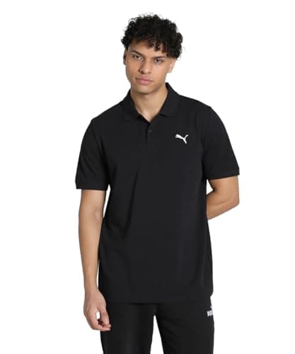 PUMA Men's ESS Pique Polo Peacoat Shirt