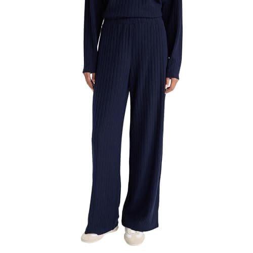 DeFacto Womens Wide Leg Knitted Bottom Trousers F1012AX Trousers (pack of 1) Pants