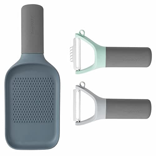 Berghoff - peeler and grater set 28.5x27.4x3.6 Bladed food peeler