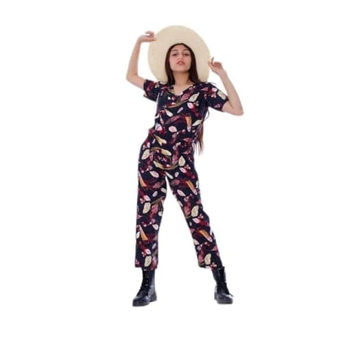 BEBO Girls Jumpsuit Pants 1/2 Sleeve 10 Years - Black One piece outfit