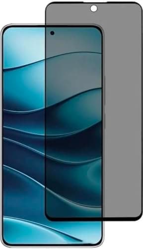 Privacy Glass Screen Protector for Oppo A6X 4G/5G/C85, 9H Hardness, Anti Spy, Anti-Scratch, Bubble Free