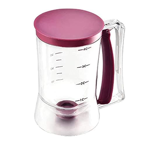 Baking Tools Pancakes and Batter Milk Dispensers-Easy-To-Pour Tools Measuring Labels Bakeware