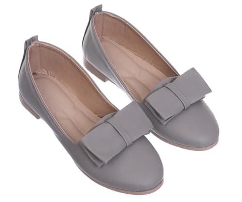 B&W womens B&W-W089-Grey Sneaker