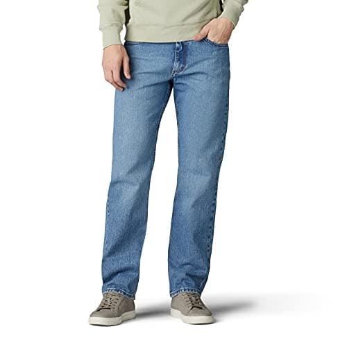 Lee mens Regular Fit Straight Leg Jean Jeans (pack of 1) Pants