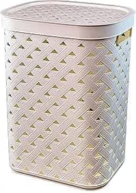 Modern and practical laundry bowl with stylish design and space saving 50L - clothes organizer with high quality material and streamlined design for professional room organization sa