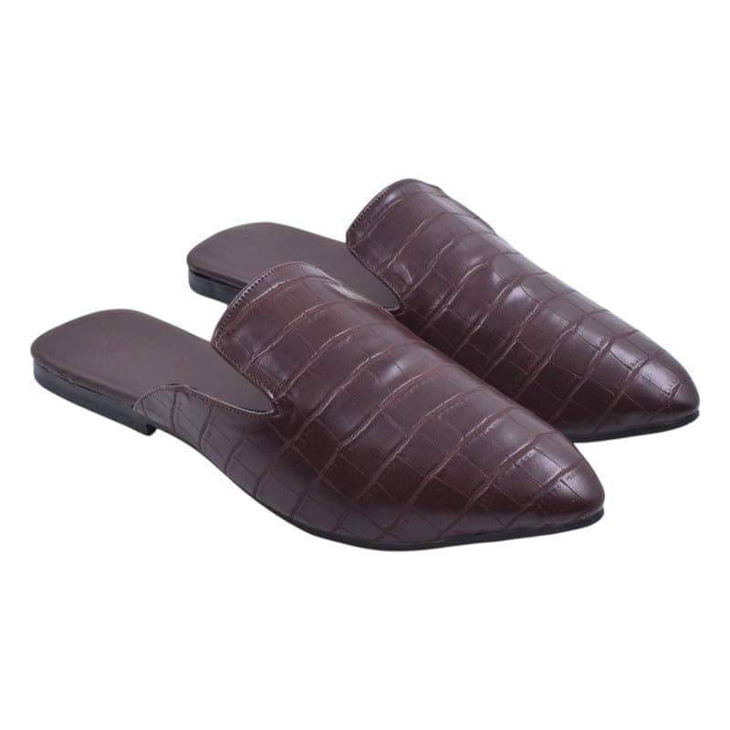Women's Footwear B&W-W106-Brown-37 Sandal