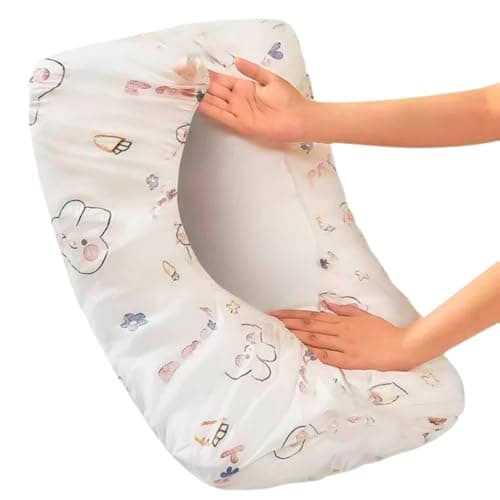 Set Of 10 Disposable Travel Pillow Protector Covers Convenience Protection Hygienic Sleeping Companion Single Use Design Clean Rest Comfort Solution For Trips Flights Trains and Hotel