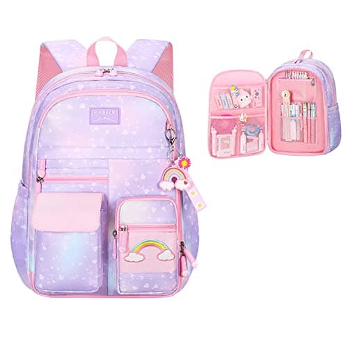 HANXIUCAO Girl's Childrens-school-backpacks childrens-school-backpacks (pack of 1)
