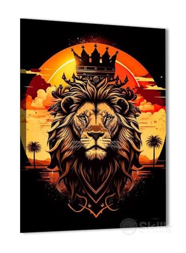 Skills C0082 Canvas Painting - Street Art - Graffiti Art - Wall Hanging for Home Wall Decor, Living Room, Office Decorations & More - Size (30cm x 40cm)