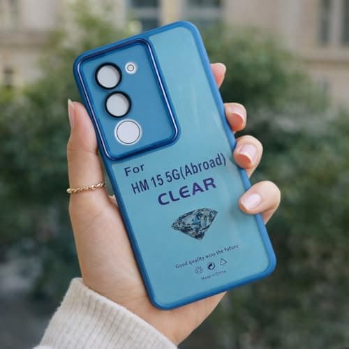 Ecosystem TPU case is specially designed for XIAOMI Redmi 15 4G, offering reliable shock protection while keeping your phone lightweight and crystal (Blue) Cellular phone case