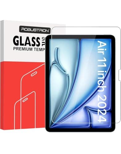 Tempered Glass for iPad Air 11 inch M2 2024 Screen Protector Guard for iPad Air 11 inch M2 6th Gen Generation - Pack of 1