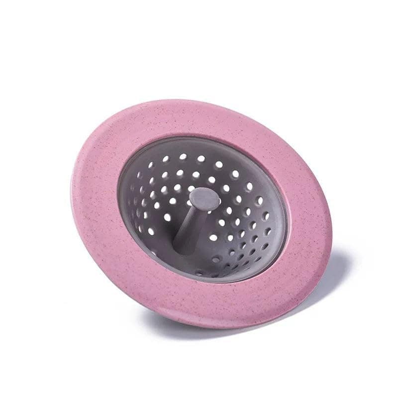 Silicone Sink Stopper with Drain Filter for Hair and Food Residues, Easy to Install and Clean, Suitable for Kitchen Sinks, Bathtubs, and Bathtubs, Flexible and High Quality for Daily Use