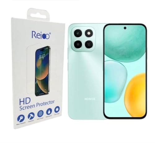Screen Protector Front and Back Nano Gelatin 9H Hardness (9h) Competible With Honor x6c Flexible Hydrogel (Clear)