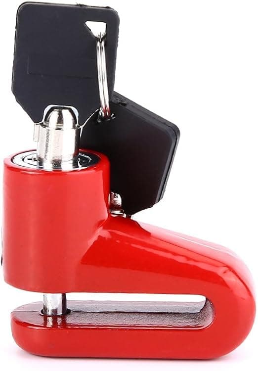 Motorcycle Lock, Disc Brake Lock Heavy Duty Anti-Theft Waterproof for Motorcycle, Scooter, Racing, Motorcycle, Racing with 2 Keys - sa car