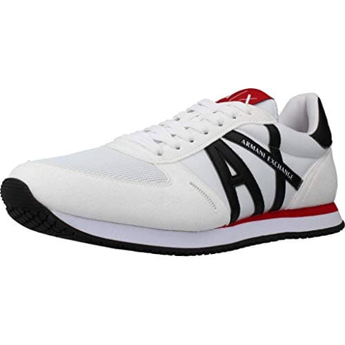A|X ARMANI EXCHANGE Men's Lace Up Logo Sneaker Shoes