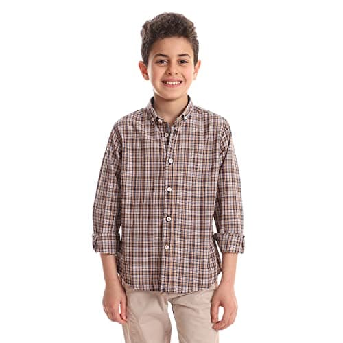 Andora boys Striped Full Sleeves Shirt