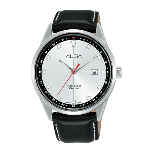 ALBA WATCH GL MEN'S ACTIVE Silver white dial AS9Q35X Wearable computer