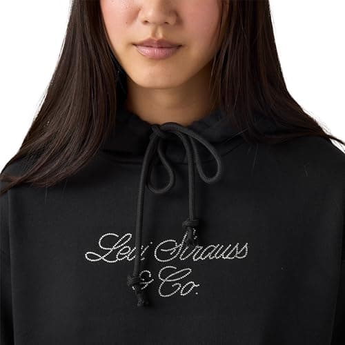 Levi's womens Women's Graphic Heritage Hoodie Sweatshirt (pack of 1)
