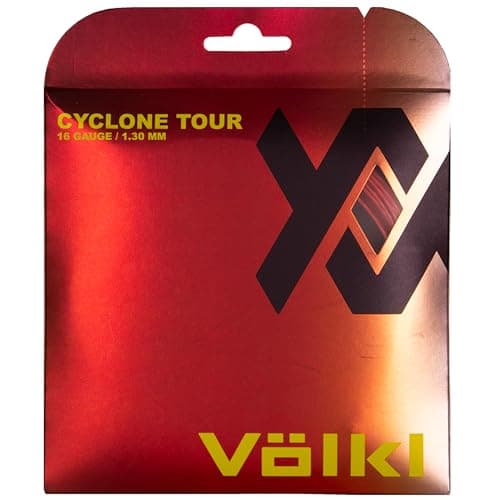 Volkl Cyclone Tour Tennis String Set-16G-Red Sport racket