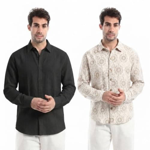 kady Bundle Of 2 Shirt With Long Sleeves Men multicolor XL Outerwear
