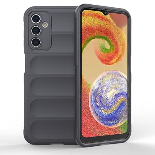 GOLDEN MASK Compatible with Samsung Galaxy A14 4G / A14 5G Magic Case ShockProof (Dark Grey) Cellular phone case