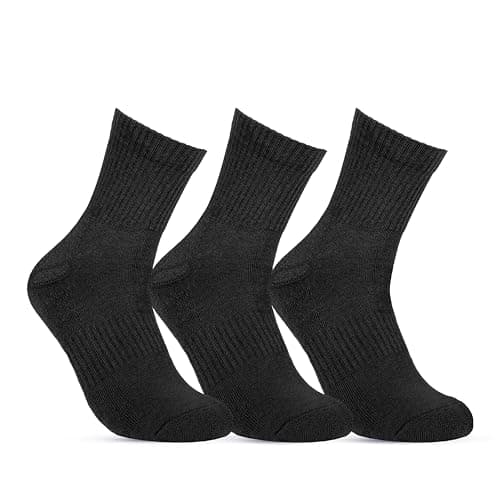 STITCH Mens Pack of 3 Half Terry L-Shape Casual Socks