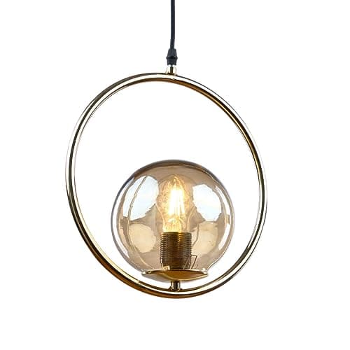 Generic RG1084 Bula 1 High Quality Modern Ceiling Lamp for Living Room, Bedroom, or Hall - Gold