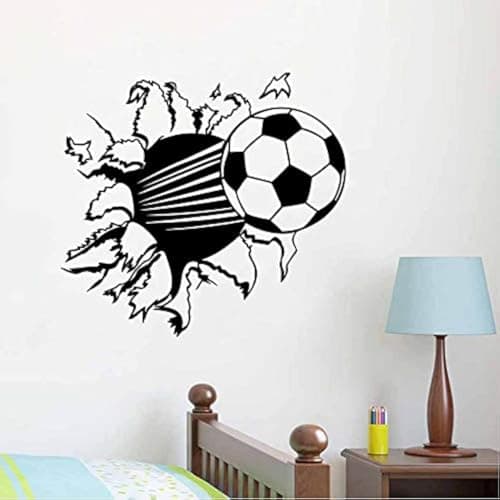 Soccer Ball Football Vinyl Wall Decal Stickers For Kids Sport Boy Rooms Bedroom Art Wall Decor