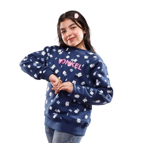 VONKEL girls vonkel Girl sweatshirt BLUE Sweatshirt