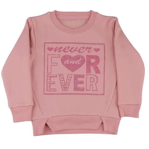 Elsayaad girls Fleece Sweatshirt Sweatshirt