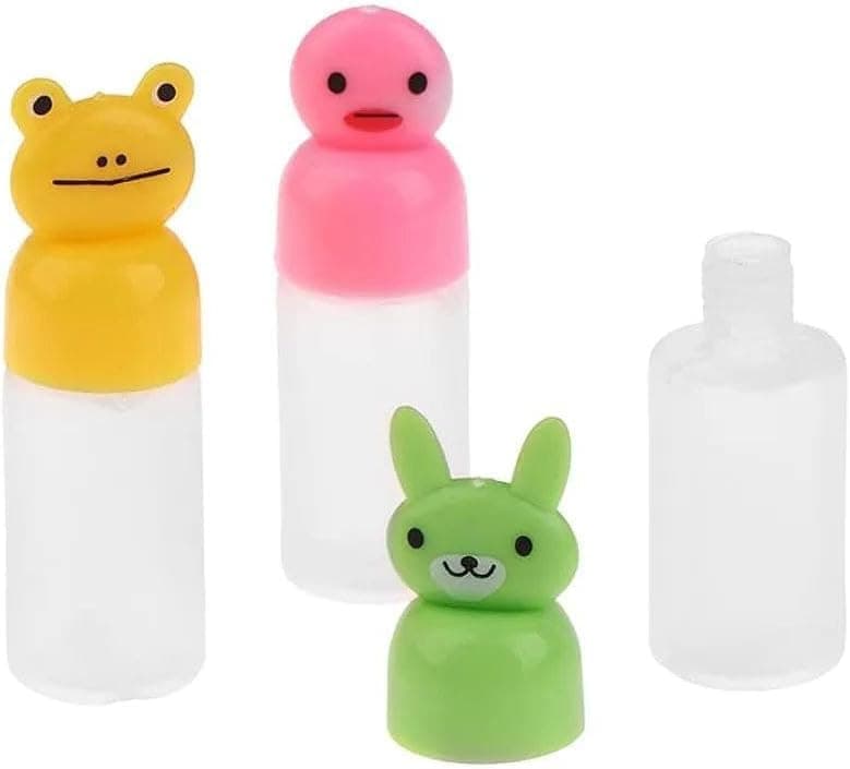 Mini Squeeze Sauce Bottles 3-Pack for Lunch Boxes & Travel Office Use