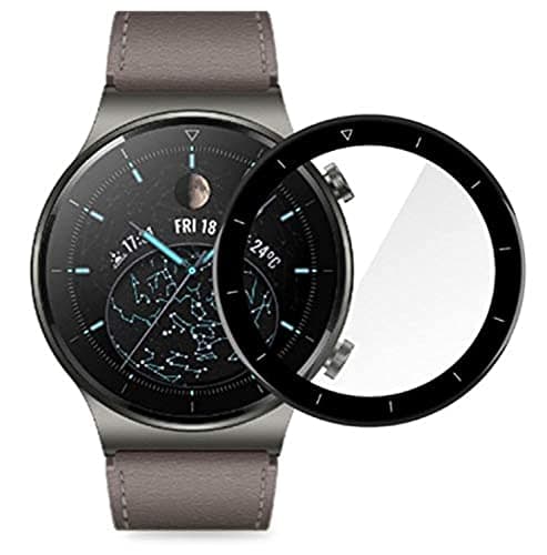 Generic Full ceramic edge protection for the Huawei GT2 Pro watch only and does not fit any other smart watch screen Screen protector