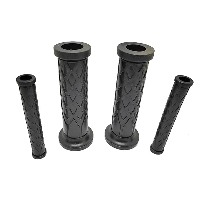 KaberTrade KaberTrade Motorcycle Handlebar Grips, Anti-Slip Waterproof Motorcycle Handlebar Grips for Motorcycles, Scooters, Motorcycles (4 Piece Set, Black, Code:10026)