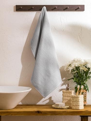 LC WAIKIKI Undefined Embroidered Hand Towel 50x80 cm GREY 50 X 80