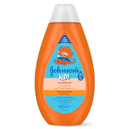 Johnson's Kids Curl Defining Conditioner 500ml, Shea Butter, No More Tears