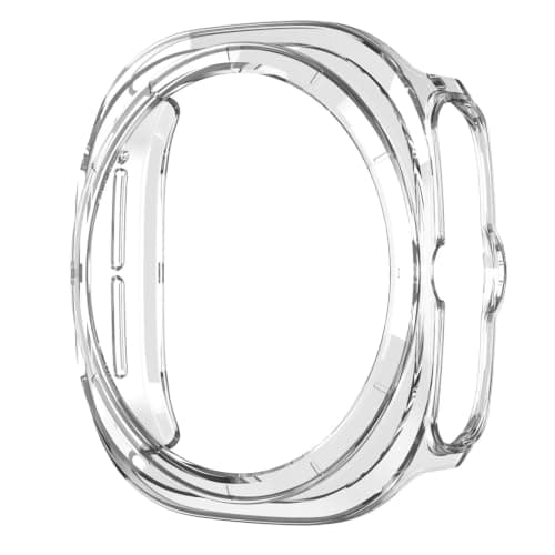 Protective Case (Compatible with Samsung Watch 8 Ultra) with PC Built Screen Protector Hard Durable Frame Shock and Scratch Resistant Stylish Design Degree Protection For Watch