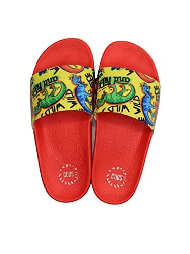 Cubs boys Wild Dino Slide Sandal