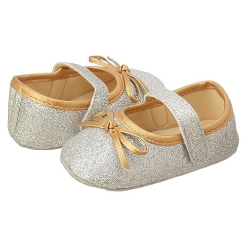 Mix&Max baby-girls Shape Bow Ballerina Shoes Ballet Flat