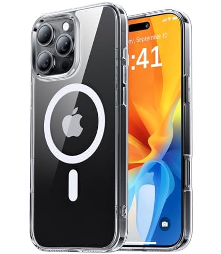Shiiuou Strong Magnetic for iPhone 16 Pro Case Clear, Never Yellow[Compatible with Magsafe] [Military-Grade Drop Protection]Skin-Friendly Slim Bumper Cover for iPhone 16 Pro Phone Case, Crystal Clear Cellular phone case