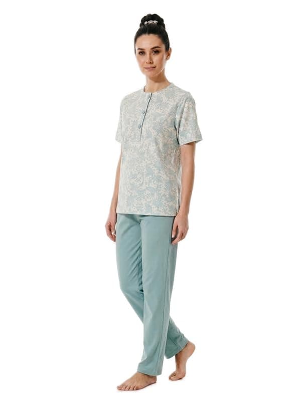 Women's Tree Leaves Classic Pj - 2549 Pajamas