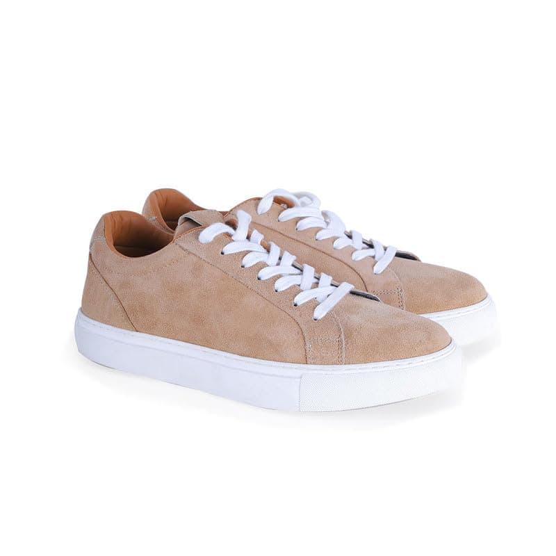 Tujoo Men Sneakers Beige Shoes