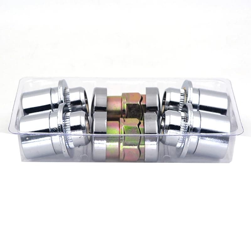 KaberTrade KaberTrade Anti-Theft Car Wheel Lock Lock Lock for Car Tires Theft (4 Nut, Size 12 * 1.2 * 36mm, Code:9445)