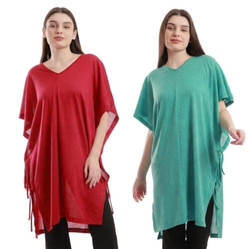 KADY Womens Bundle of 2 sleepshirt short sleeves Bundle of 2 sleepshirt short sleeves