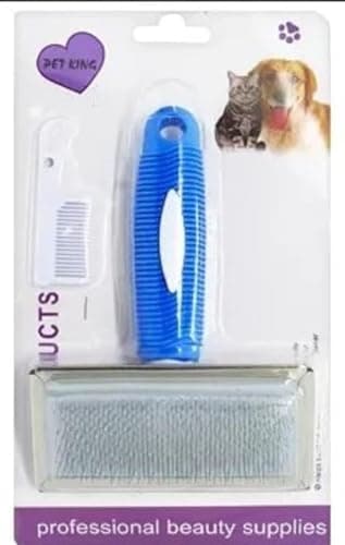 Circle M Pet Brush Size S for Small Pet Grooming and Hair Removal