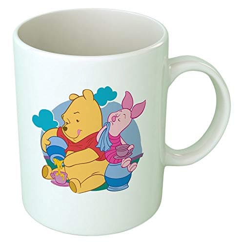 Fast-print Printed Mug Winnie The Pooh Piglet Honey - Multi Color Drinking cup