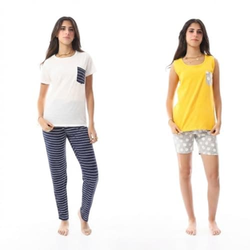 KADY Womens Bundle Of 2 Pajama Set Bundle Of 2 Pajama Set