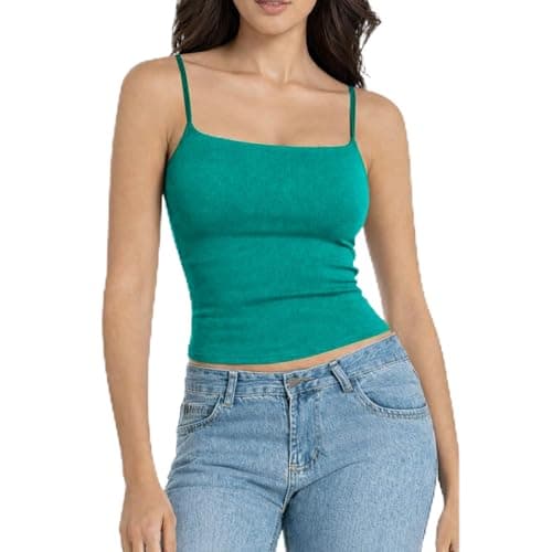 Round-Neck Solid Tank Top for Women, 100% Microfiber Shirt