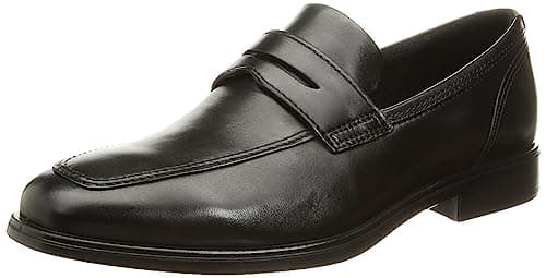 ECCO Men's Queenstown Penny Loafer Dress Oxford Shoes
