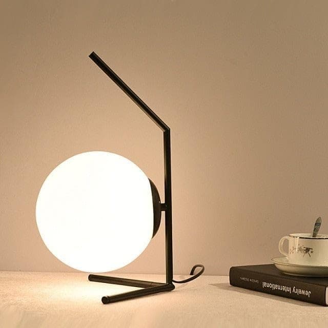 اباجوره 1 لمبة بدون لمبات 40x45x40 سم اسود